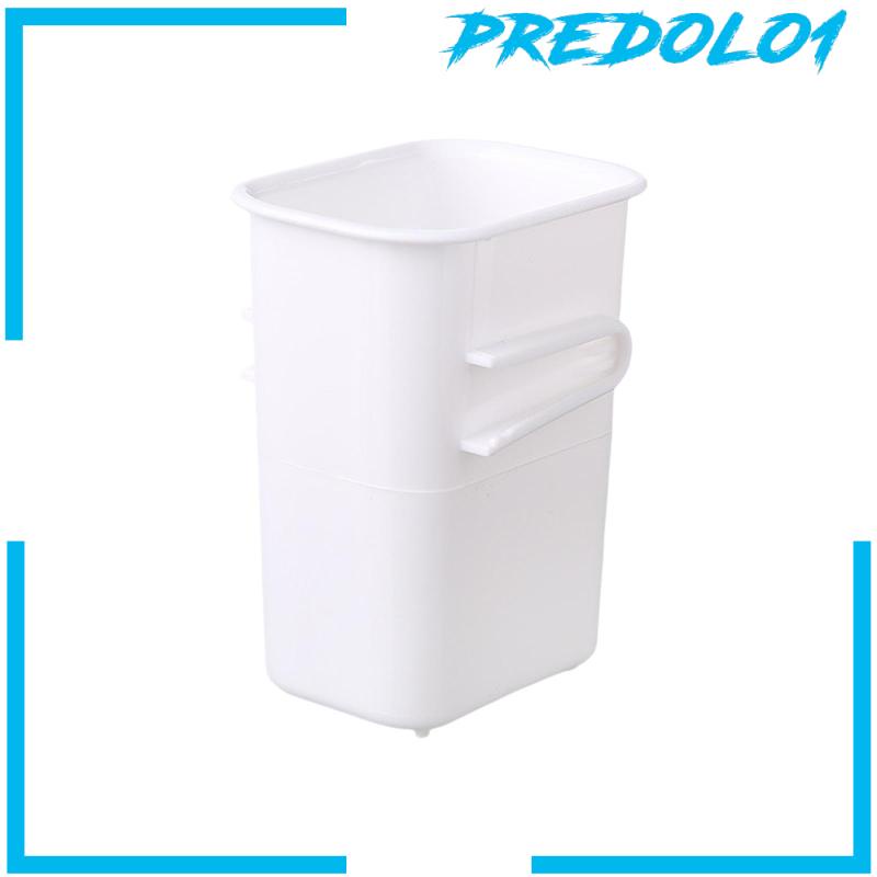 [Predolo1] Wadah Penyimpanan Makanan Untuk Kulkas Counter Portable Untuk Bumbu Keju Bawang