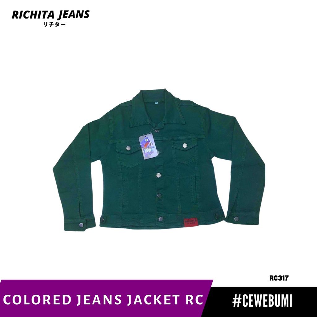 RC Jaket Colored RC317 #CeweBumi
