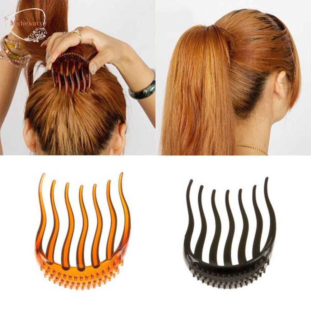 [Bayar Di Tempat]Hot Sale Durable Ponytail Hair Clip Bumpits Bouffant Comb Volume Inserts