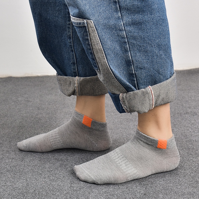 Kaos Kaki Polos Semata / Kaki Kaos Kaki Ankle Simple Motif Garis Unisex