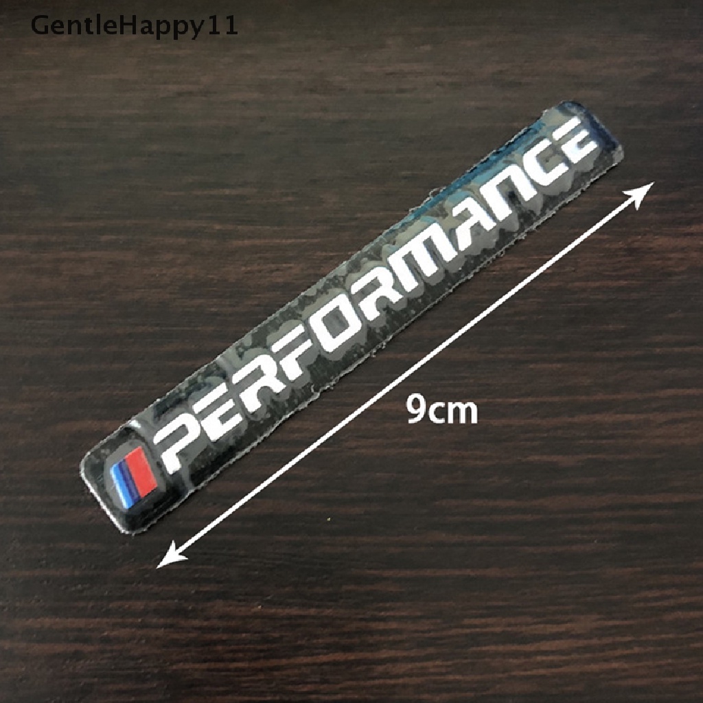 Gentlehappy 1pc Stiker Mobil Decal Logo Badge Aksesoris Mobil Stiker M Performa Untuk BMW id