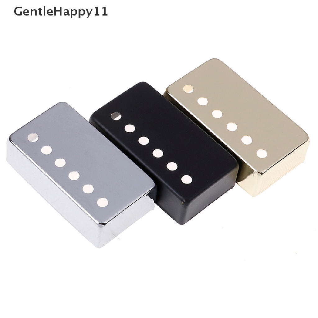 Gentlehappy Penutup pickup humbucker Bahan Metal Ukuran50/52mm Untuk id Gitar Elektrik