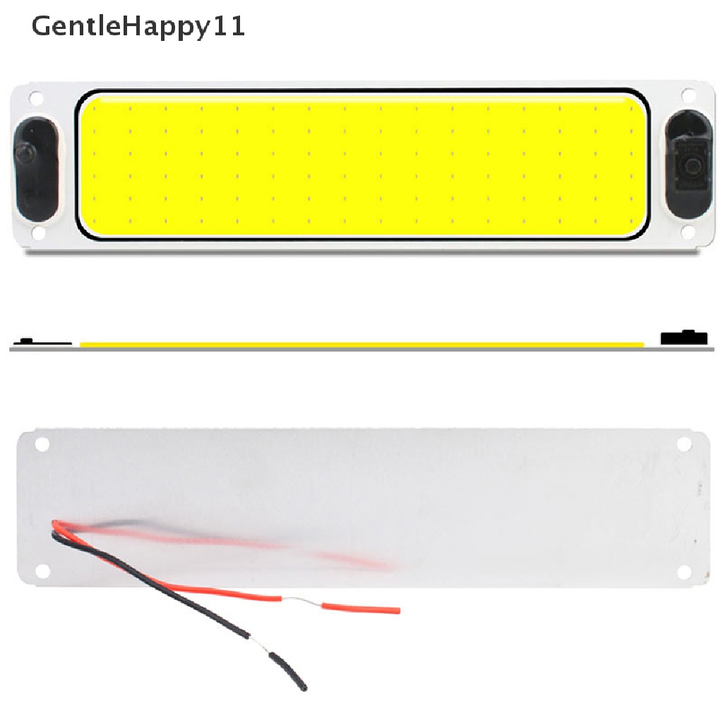 Gentlehappy 12V 24V Bohlam LED COB Strip Diode Lampu Truk Untuk Bohlam Mobil Otomatis Lampu Baca id