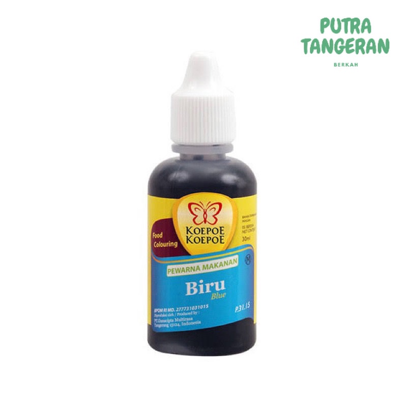 

KOEPOE KOEPOE PEWARNA BIRU 30 ML