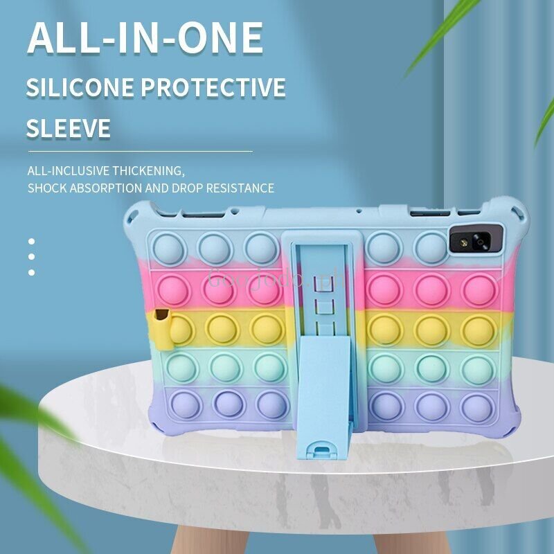 Soft Silicon Kids Safe Case Untuk Alldocube Kpad 10.4 iPlay 40 40H 40 Pro Tablet Push Bubble Tablet Android