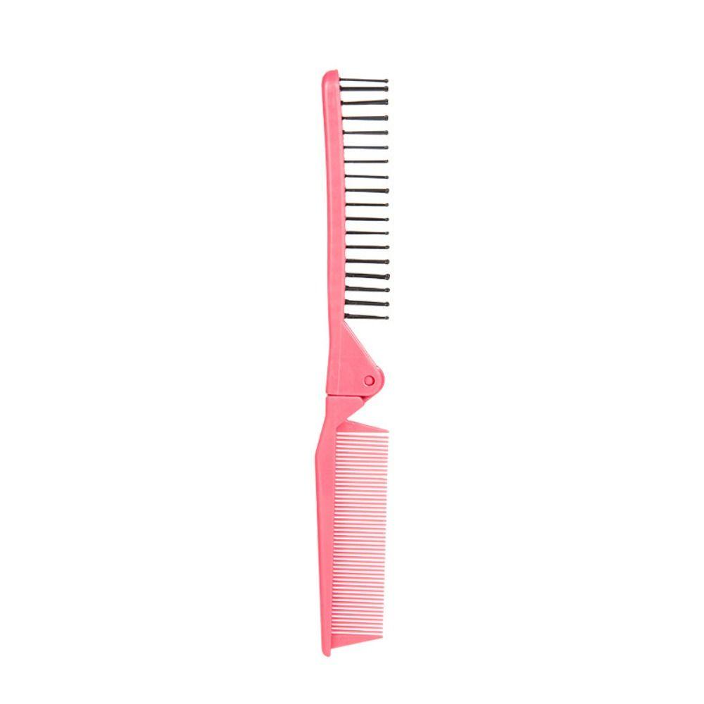 Sisir Rambut Lipat Agustina Aksesoris Travel Perawatan Rambut Sisir Barber Aksesoris Rambut Dual Use Hair Brush