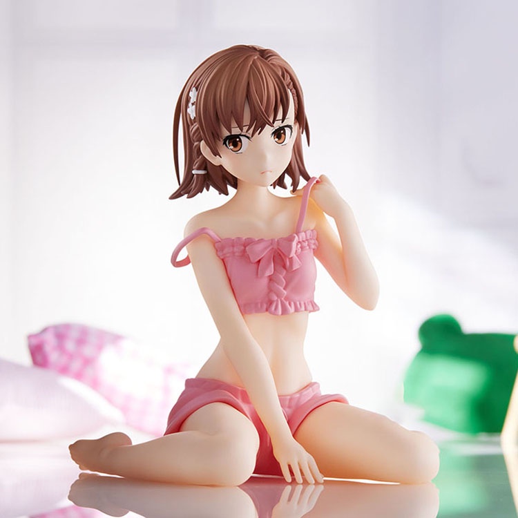 11cm Anime A Ilmitenific Railgun Mikoto Misaka Figure Gadis Lucu Mie Stopper Action Figure Mainan Model Koleksi PVC