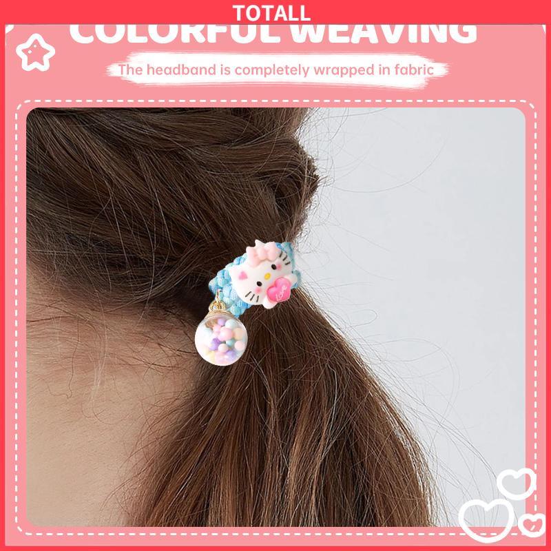 COD Karet Rambut Cartoon Sanrio Hair Rope Ikat rambut berwarna-Totall