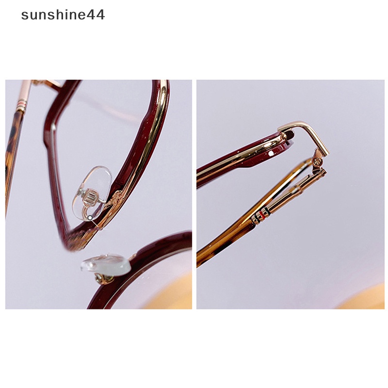 Sunshine ins Tanpa makeupSquare frame Glassestransparan Eyewear Glasses Untuk Wanita ID