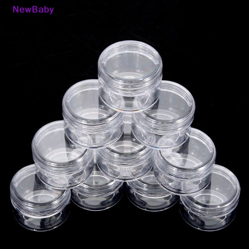 Newbaby 10X Clear Makeup Kosmetik Kosong Jar Eyeshadow Botol Wadah Krim Wajah  Id