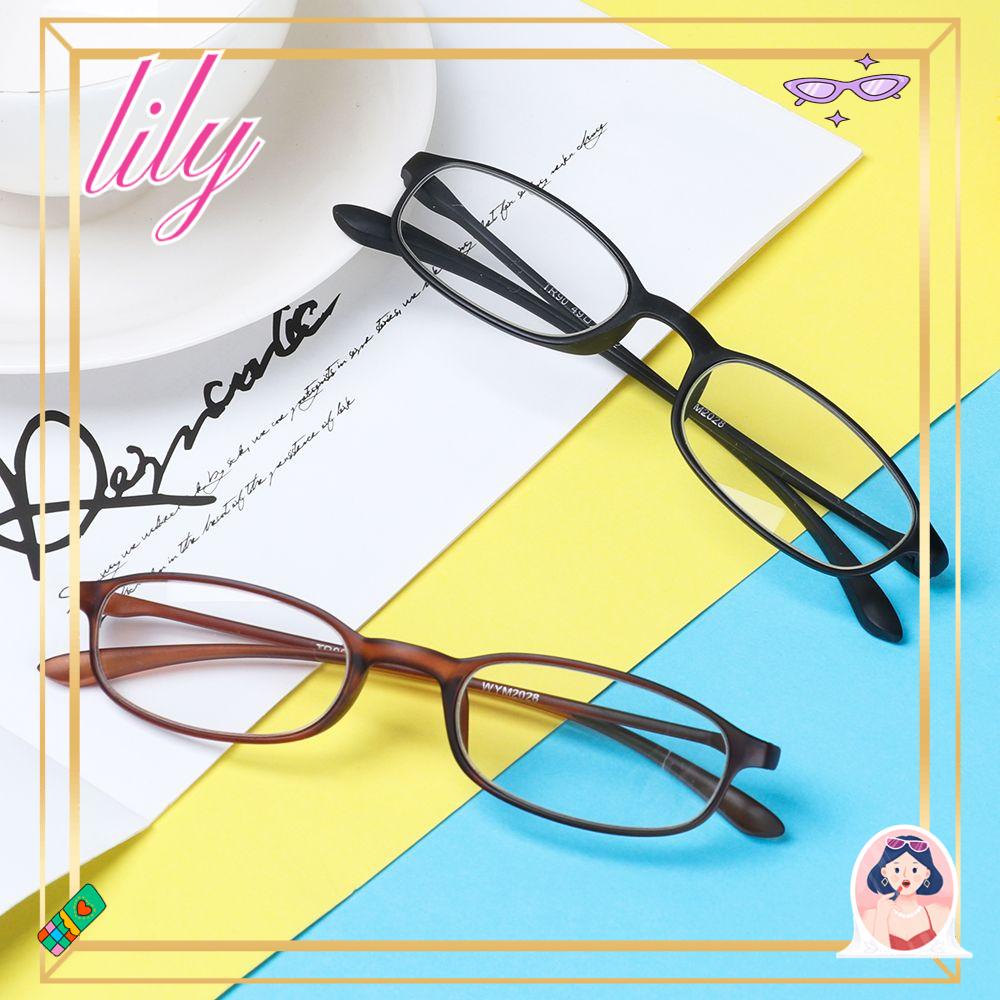 Lily Kacamata Presbyopia Wanita &amp; Pria Ultralight Anti-Letih Eyewear