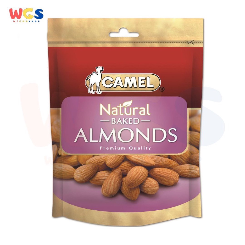 Kacang Camel Natural Baked Almond Premium 150 gr - Kacang Almond