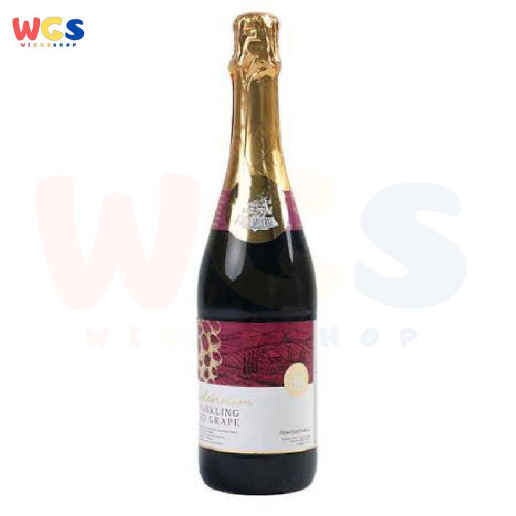 Star Village Sparkling Red Grape Drink Non Alcohol 750ml - Halal