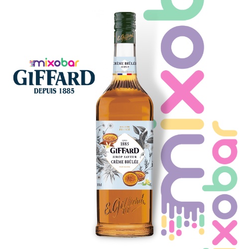 

Giffard Syrup Creme Brulee 1000ml l Sirup Minuman