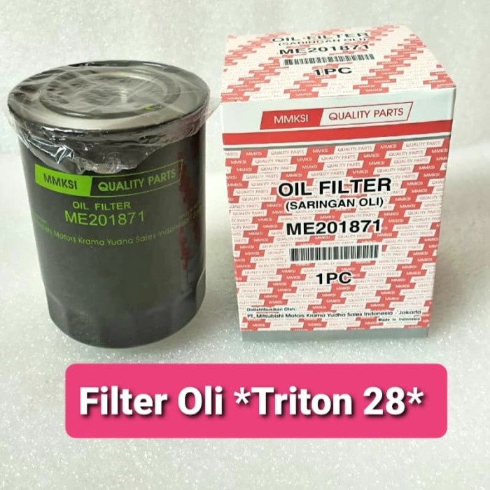 saringan filter oli Mitsubishi Triton 28/L200 2800 ME201871