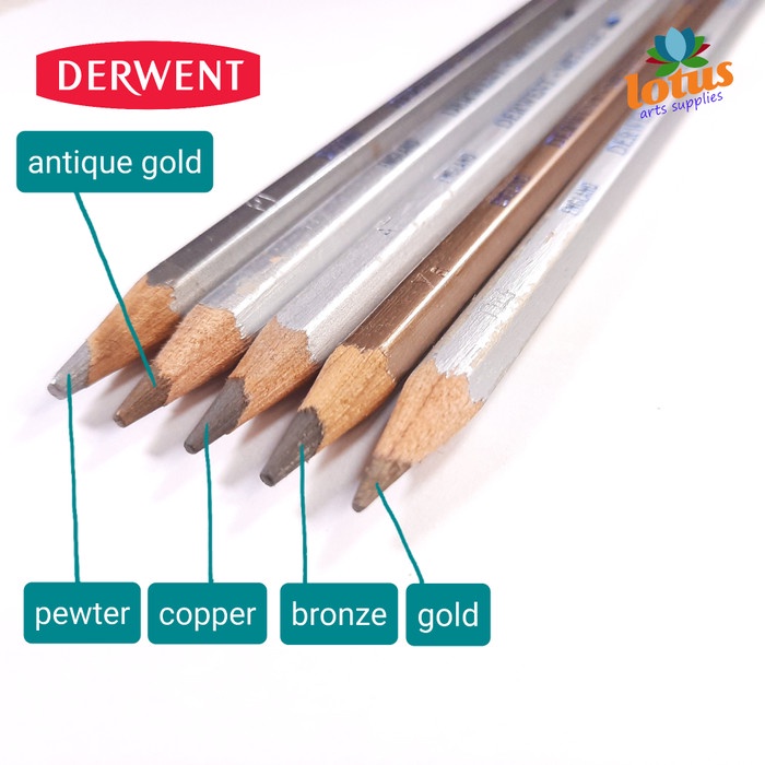 

Derwent Metalic Antique Gold Pencil
