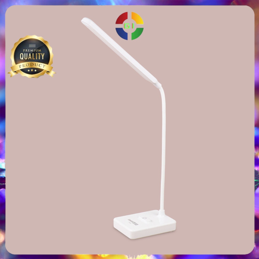 Lampu Meja Belajar Desk Lamp 30 LED USB Version 3 in 1 Color White