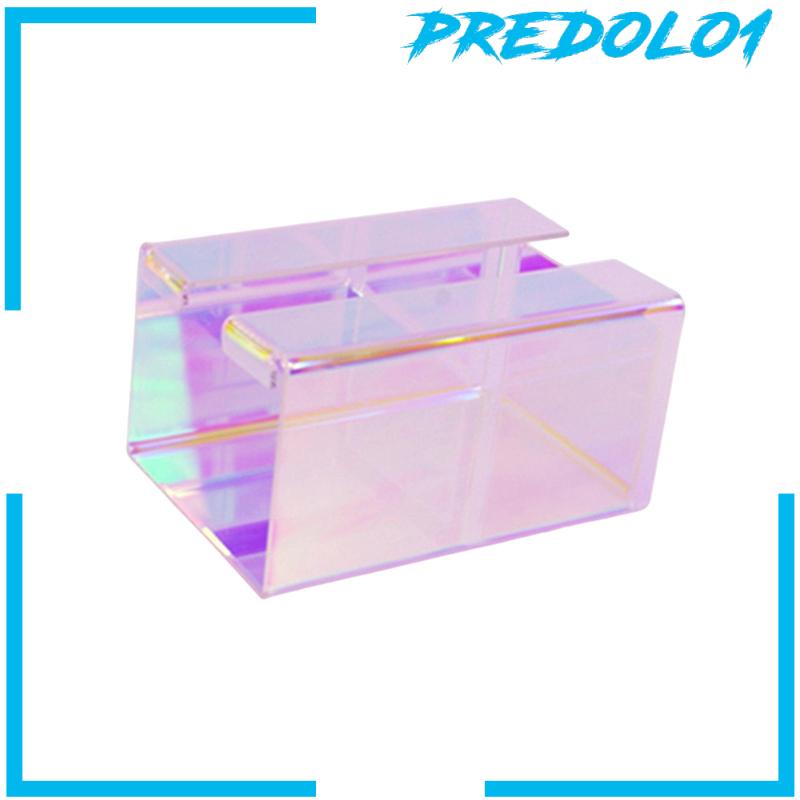 [Predolo1] Napkin Dispenser Creative Desktop Organizer Kantor Transparan Tempat Serbet