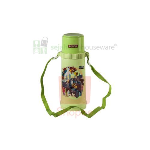 Termos Air Panas Lion Star AT-1 650ml - Stainless Steel, Tahan Lama