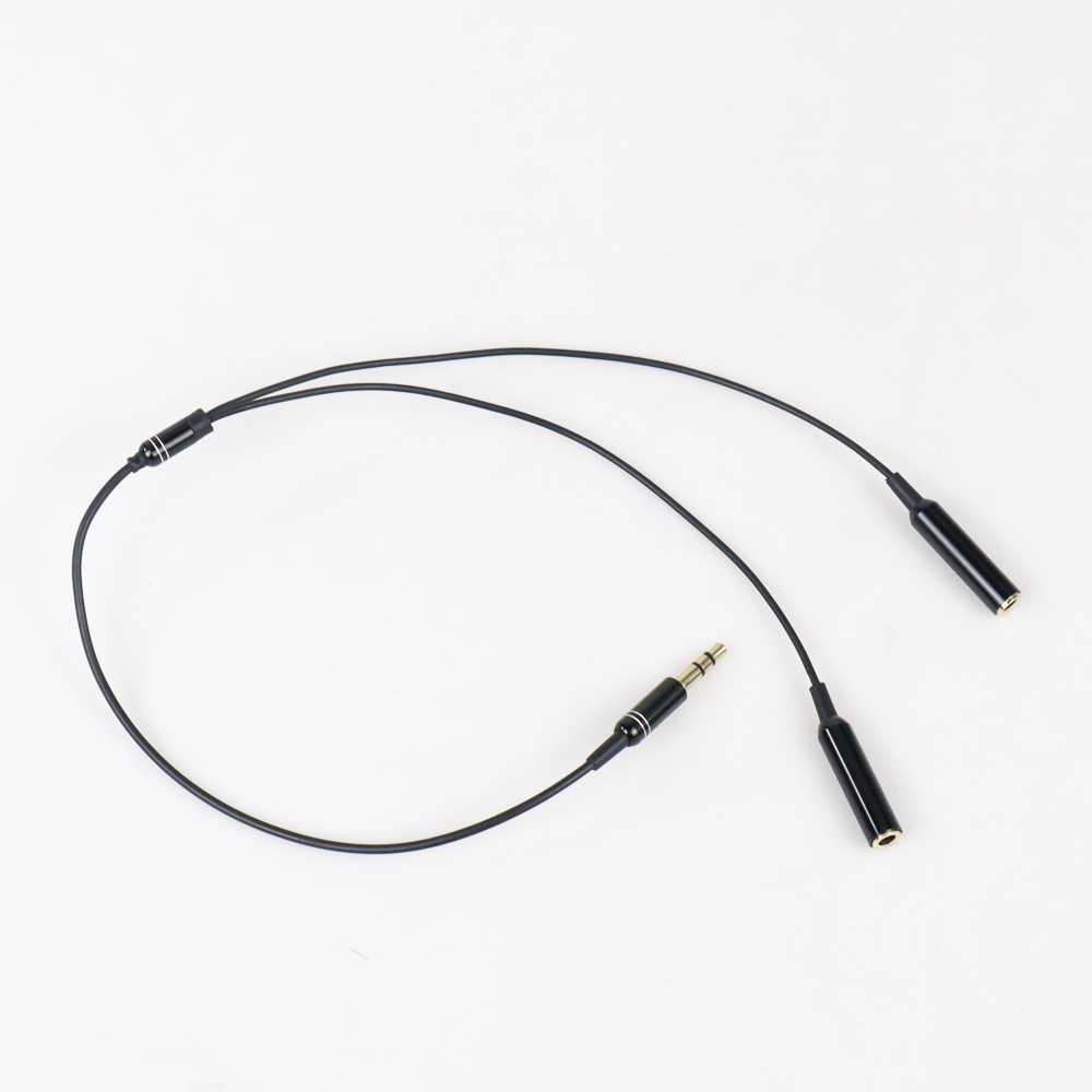 Overfly Kabel AUX Audio 3.5mm Male ke 2 x 3.5mm Female HiFi - AV114