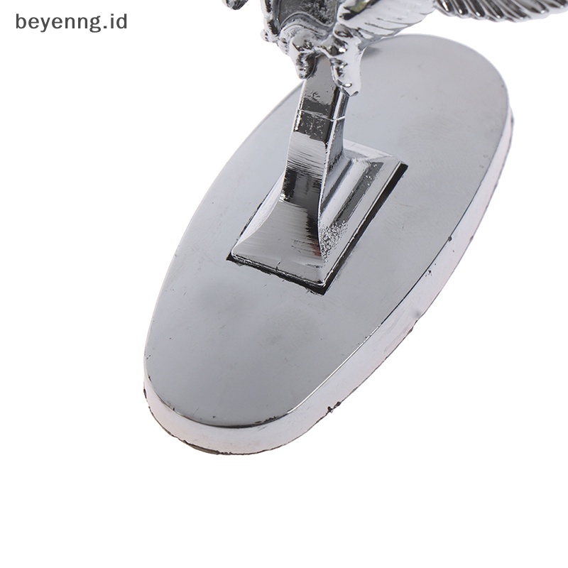 Beyen Penutup Depan Mobil Chrome Kap Ornamen Lencana 3D Emblem Angel Eagle Untuk Auto Car ID
