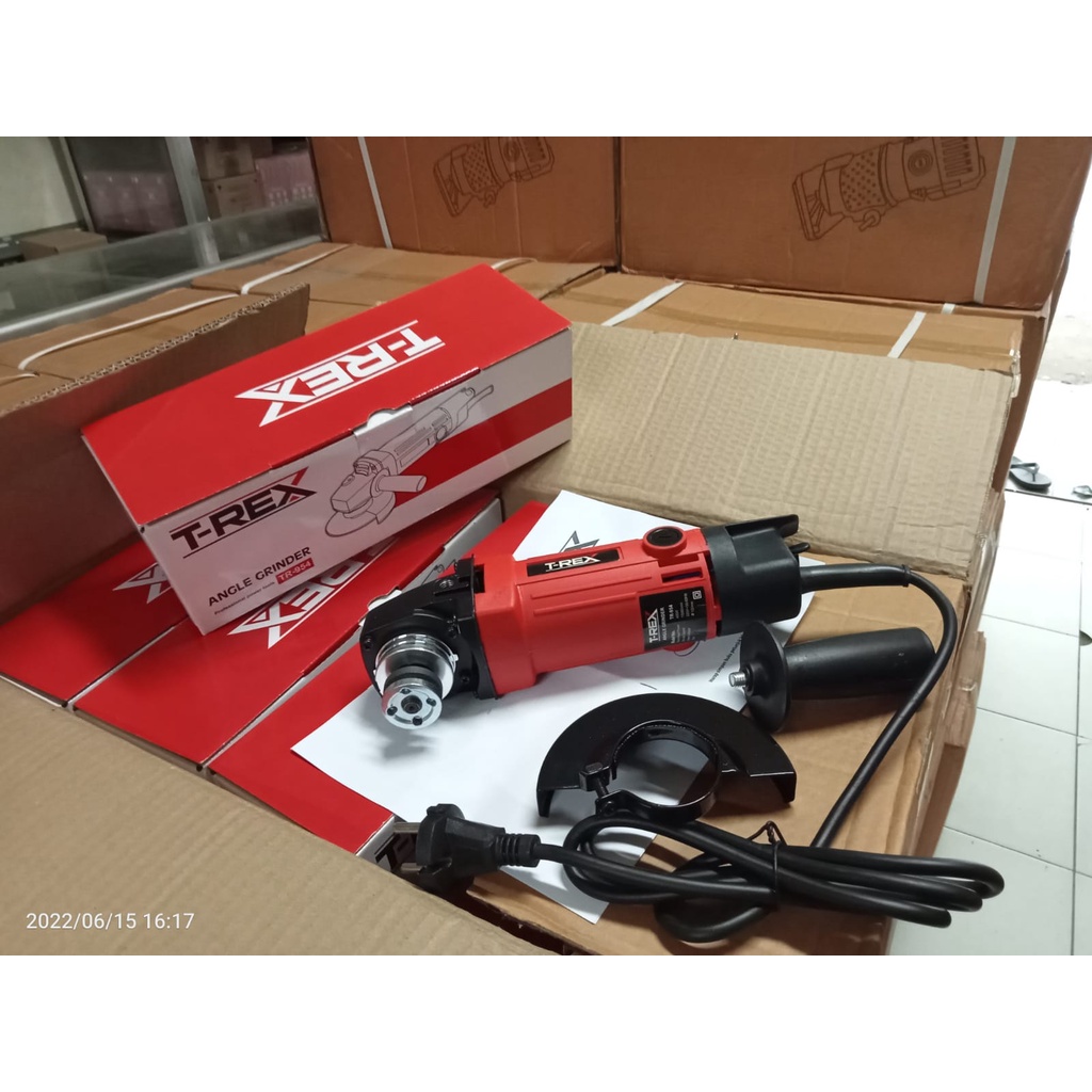 Terlaris Mesin Gerinda Tangan Listrik 4&quot; Angle Grinder TY-REX MT 90 Original / Mesin Gerinda Gurinda Grinda