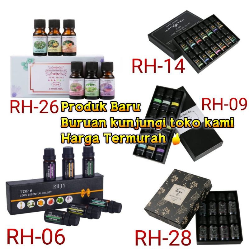 ESSENTIAL OIL AROMATHERAPY PENGHARUM RUANG FRAGRANCE MINYAK AROMATERAPI AROMA PEWANGI RUANGAN Humidifier Olis Diffuser