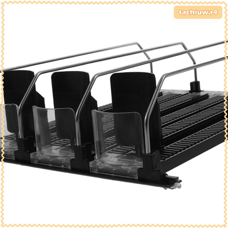 [Tachiuwa] Drink Organizer Pusher Water Bottle Self Pushing Dispenser Untuk Pantry Kulkas