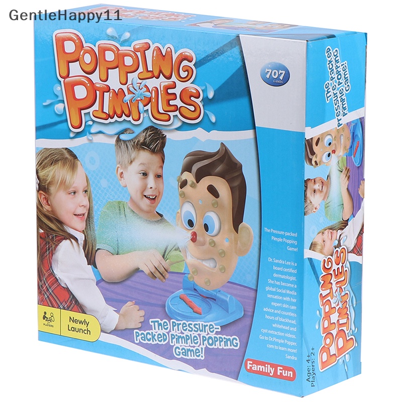 Gentlehappy Pencet Mainan Jerawat popping pimple pete Game Orang Tua-Anak Semprotan Air gags toy id