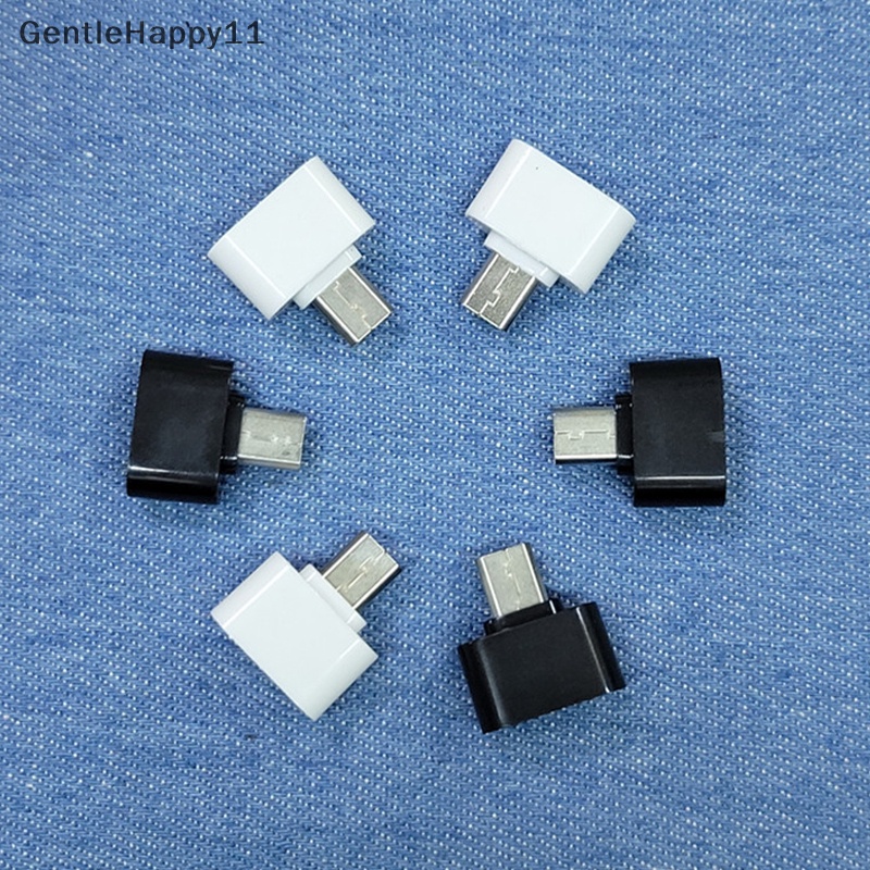 Gentlehappy Konektor Data OTG Adaptor Mini Tipe C Ke USB Untuk Handphone Android id