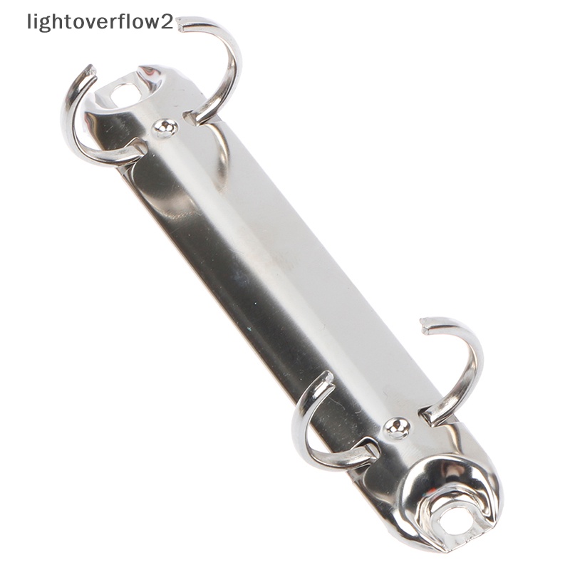 [lightoverflow2] Klip Jilid Spiral Binder Metal 2 Lubang Untuk Scrapbook Album Notebook [ID]