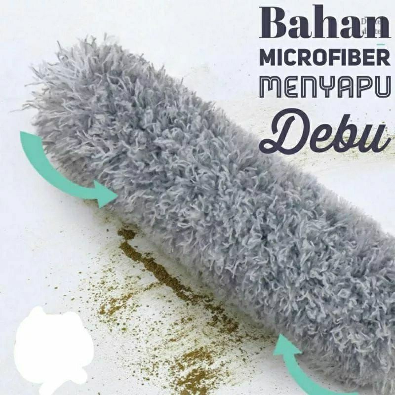 Kemoceng Tangan Microfiber dengan Panjang 280cm untuk Membersihkan Lebih Cepat dan Mudah