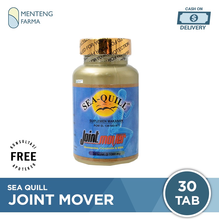 Sea Quill Joint Mover 30 Tablet - Suplemen Kesehatan Sendi