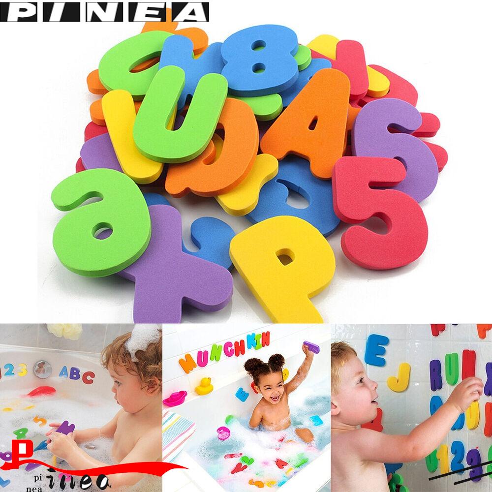 Nanas 36pcs Abc123Stiker Game Anak Kids Mainan Mengajar Huruf Angka