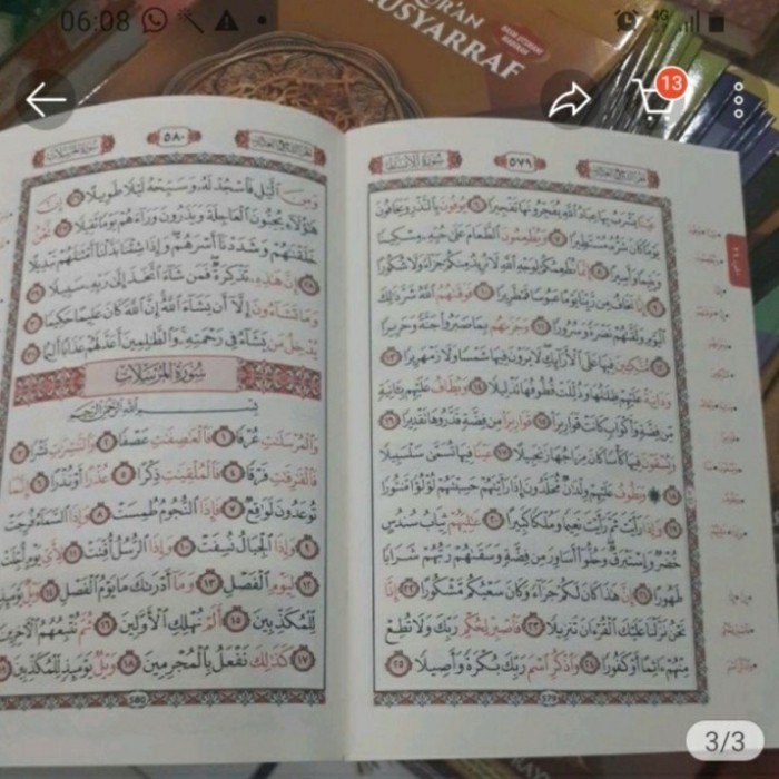 Al Quran Hafalan Per Juz Al Musyarraf A5