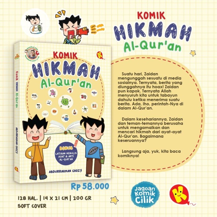 Komik Hikmah Al-Qur'an - Al Kautsar Kids