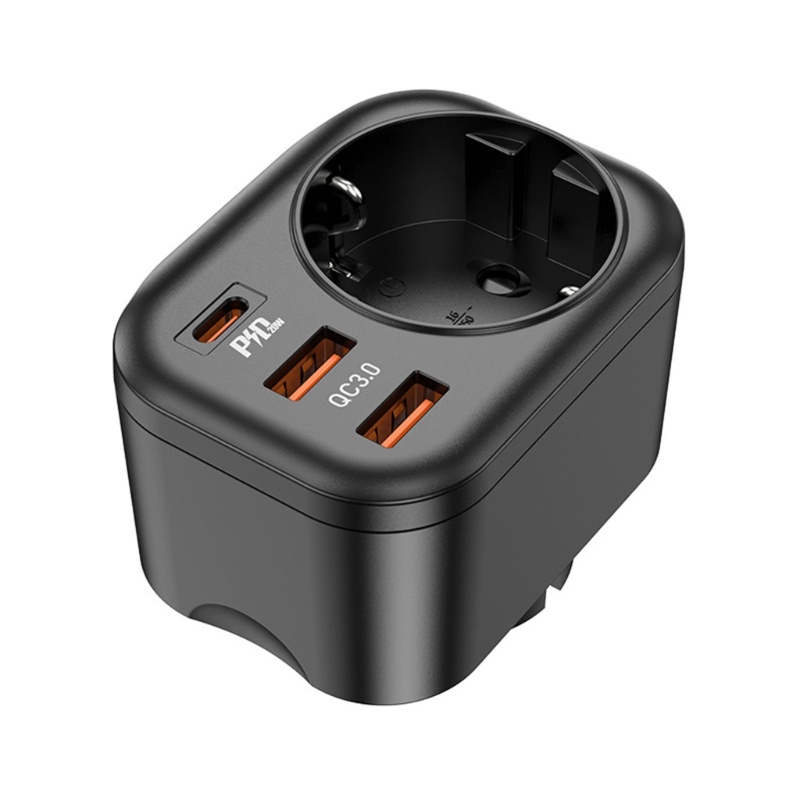 Vivi Charger Stop Kontak Dinding USB Type-C PD20 QC3.0 3-Port Charger Batu Bata Hp Laptop Charger Cepat- Charger Adaptor Blok