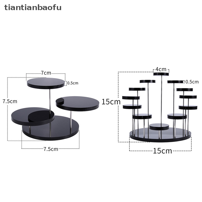 [tiantianbaofu] Cupcake Stand Akrilik Display Stand Untuk Perhiasan Kue Dessert Rak Pesta Dekorasi Butik