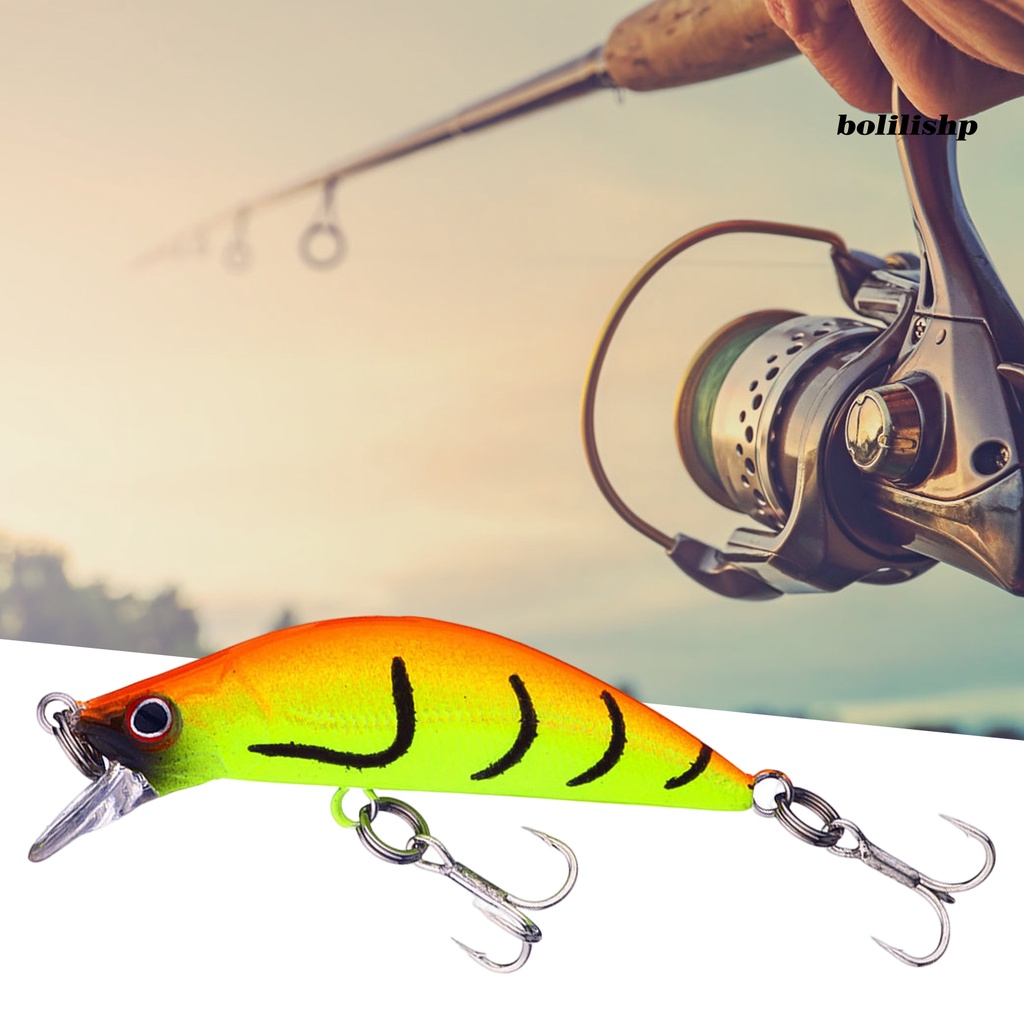 Bo-5.5cm/5.5g Umpan Umpan Penembus Kuat Angling Perlengkapan Memancing Tajam Pesca Lure Crankbait Untuk Pemancing