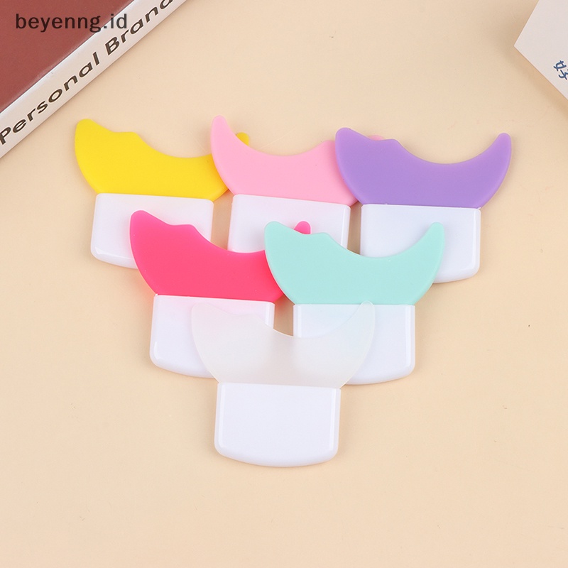 Beyen Pemula Eyeliner Model Stensil Guide Card Cetakan Eye Shadow Template Alat Makeup ID
