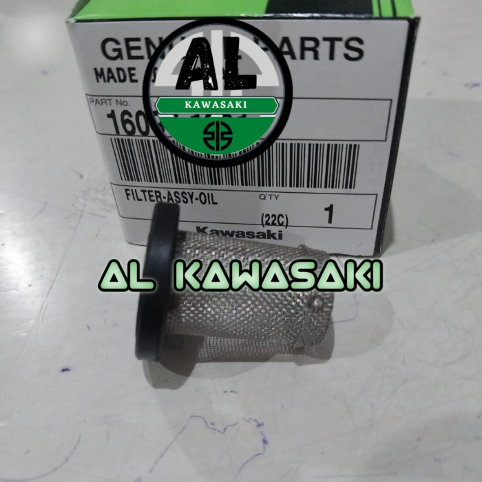 filter oli saringan oli bawah binter merzy mercy kz 200 kz200 original Kawasaki