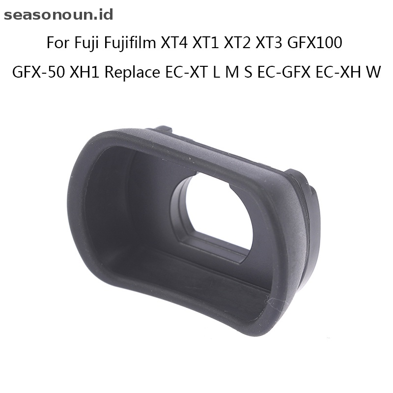 Seasonoun Kamera Eyecup Viewfinder Eyepiece Eye Cup Untuk Fuji Fujifilm XT1-4 GFX100 GFX-50.