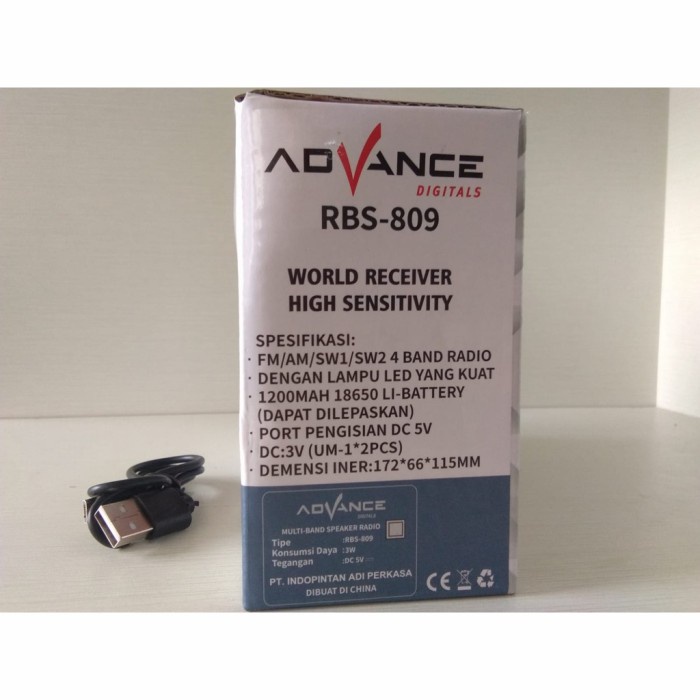 Speaker radio Bluetooth Advance RBS-809