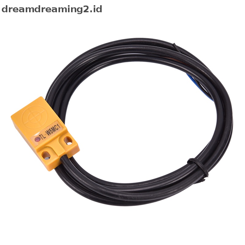 (drea) Tl-w5mc1 Saklar Deteksi Sensor Proximity Induktif 5mm 3kabel NPN DC 6-36V//