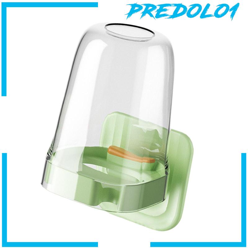 [Predolo1] Stand Holder Odol Dan Sikat Gigi Dengan Gelas Pembilas/Penutup Untuk Asrama Rumah