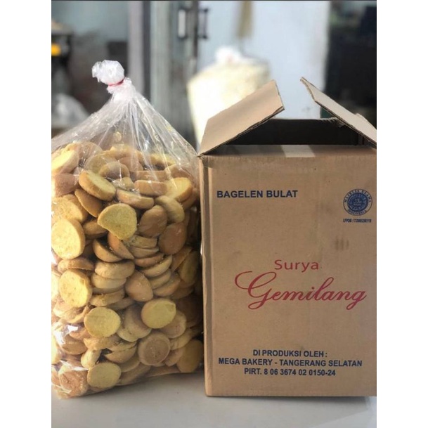 

BAGELAN MANIS/ ROTI BAGELAN KERING uk 1kg