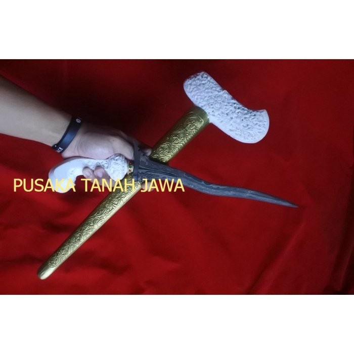keris jangkung makoro alusan warangka ukir antik murah