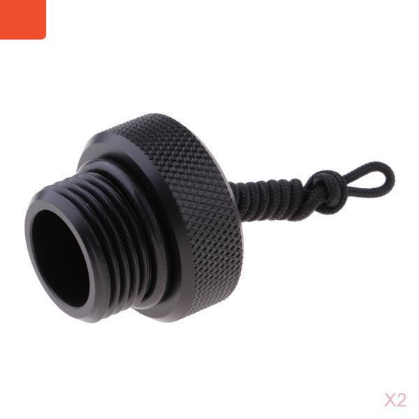[Predolo] Of 2pcs Plug Ulir Scuba Ujung Tank