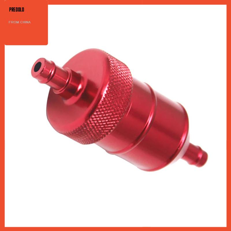 [Predolo] Saringan Solars Bensin 8mm5per16 &quot;Aluminium Red Inline Fuel Universal