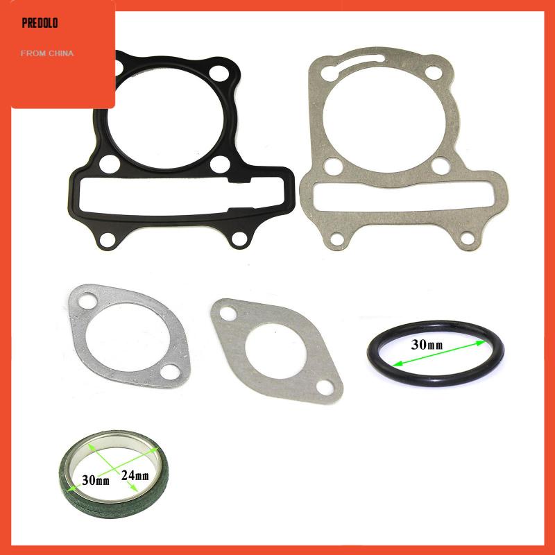 [Predolo] Set Gasket Silinder Kepala Motor Untuk Skuter GY6 150cc ATV Go Kart